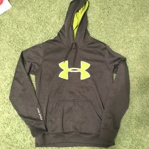 Gray Under Armour hoodie
